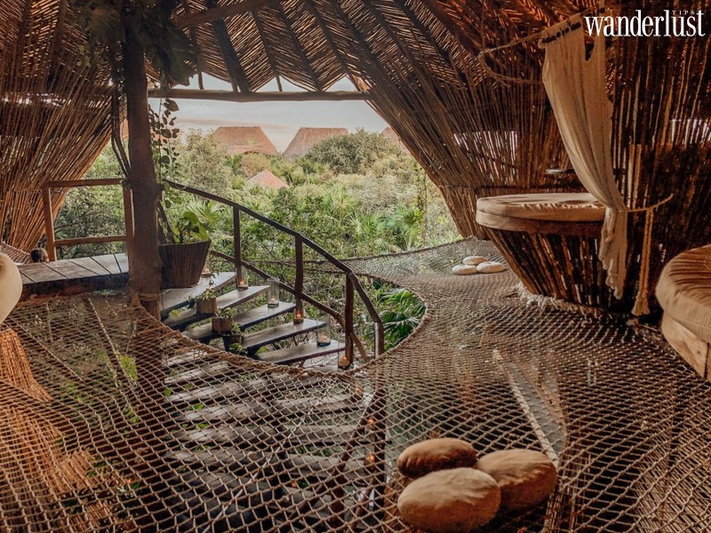 Tạp chí Du lịch Wanderlust Tips | Azulik, Mexico: Resort hoà mình với thiên nhiên được xây trên cây