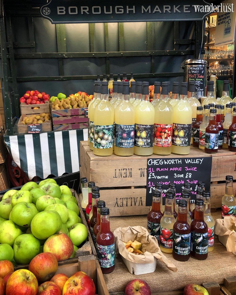 Tạp chí Du lịch Wanderlust Tips Du lịch London đừng quên ghé thăm khu chợ Borough cổ kính