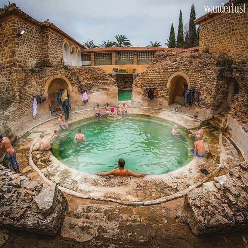 Tạp chí Du lịch Wanderlust Tips Nhà tắm cổ Hammam Essalihine: Viên ngọc quý của Algeria