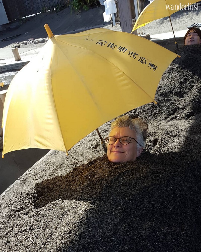 Wanderlust Tips thu gian co the khi trai nghiem tam cat o Beppu Nhat 02