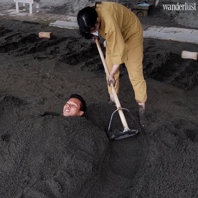 Wanderlust Tips thu gian co the khi trai nghiem tam cat o Beppu Nhat 05