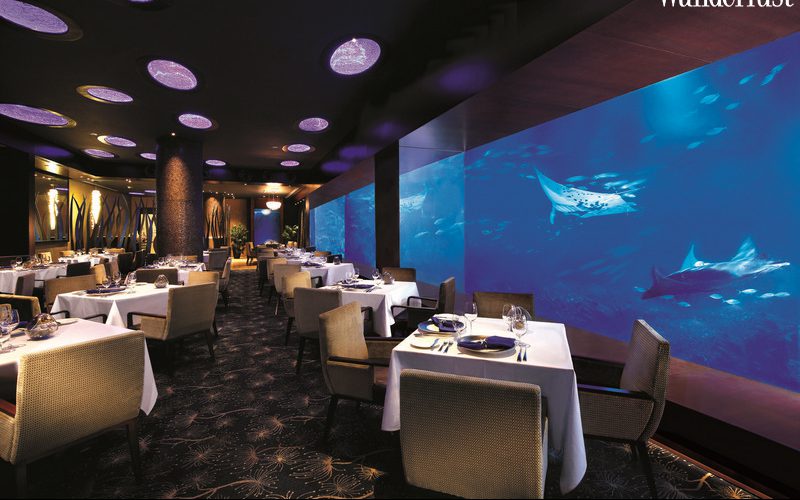 Ocean Restaurant, Singapore: Thưởng thức bữa tối cùng sinh vật biển 5 Tạp chí Du lịch Wanderlust Tips | Ocean Restaurant, Singapore: Thưởng thức bữa tối cùng hàng trăm ngàn sinh vật biển