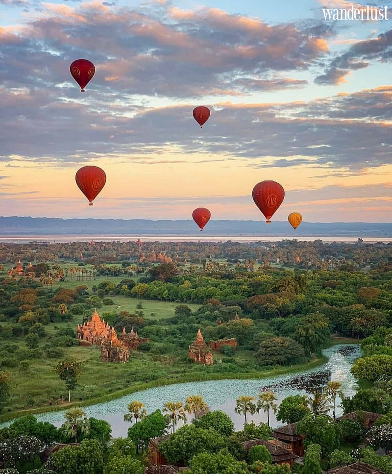 Myanmar: Thực tại mà ngỡ như mơ tại lễ hội khinh khí cầu Bagan 6 Tạp chí Du lịch Wanderlust Tips | Myanmar: Thực tại mà ngỡ như mơ tại lễ hội khinh khí cầu Bagan