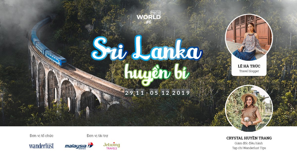 Hello World 6 - Hanh trinh kham pha Srilanka huyền bí