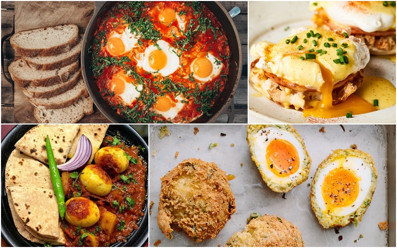 Đi vòng quanh thế giới thưởng thức món ngon từ trứng