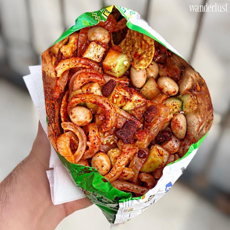 wanderlust tips Dorilocos tu mon snack noi tieng khap