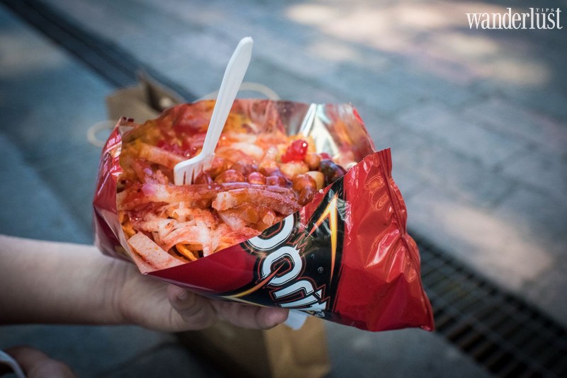 wanderlust tips Dorilocos tu mon snack noi tieng khap