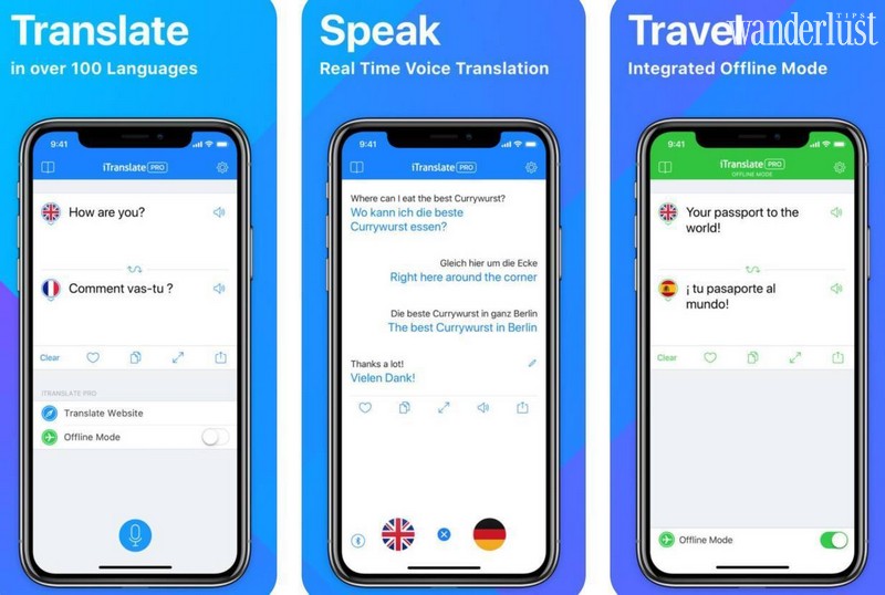 5 ứng dụng dịch thuật thông minh giúp bạn đi du lịch vòng quanh thế giới 5 Tạp chí Du lịch Wanderlust Tips | 5 ứng dụng dịch thuật thông minh giúp bạn đi du lịch vòng quanh thế giới
