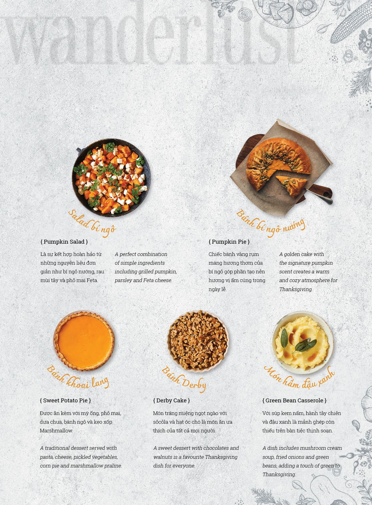 Có gì trên bàn ăn thịnh soạn ngày lễ Tạ Ơn? 6 Tạp chí Du lịch Wanderlust Tips | Có gì trên bàn ăn thịnh soạn ngày lễ Tạ Ơn?