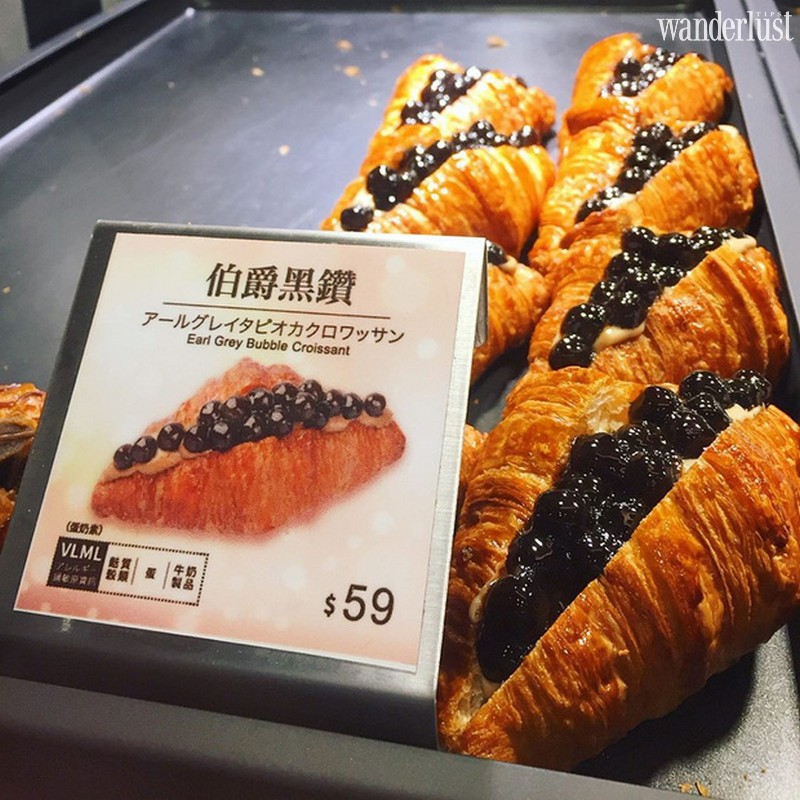 Bánh sừng bò trân châu đen: Món ăn lạ "khuấy đảo" giới trẻ Đài Loan 6 Tạp chí Du lịch Wanderlust Tips | Bánh sừng bò trân châu đen - món ăn lạ "khuấy đảo" giới trẻ Đài Loan