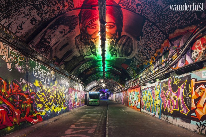 Lạc lối trong 4 khu phố nghệ thuật đầy màu sắc tại London