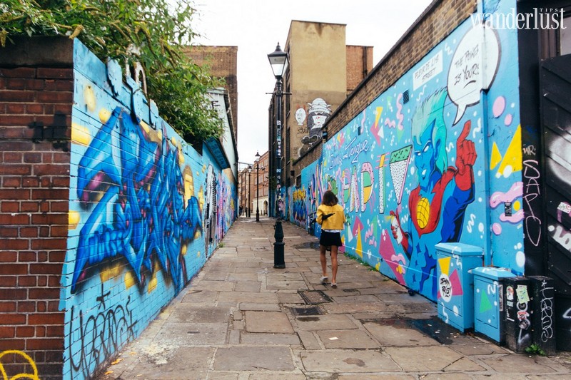 Lạc lối trong 4 khu phố nghệ thuật đầy màu sắc tại London 10 Tạp chí Du lịch Wanderlust Tips | Lạc lối trong 4 khu phố nghệ thuật đầy màu sắc tại London