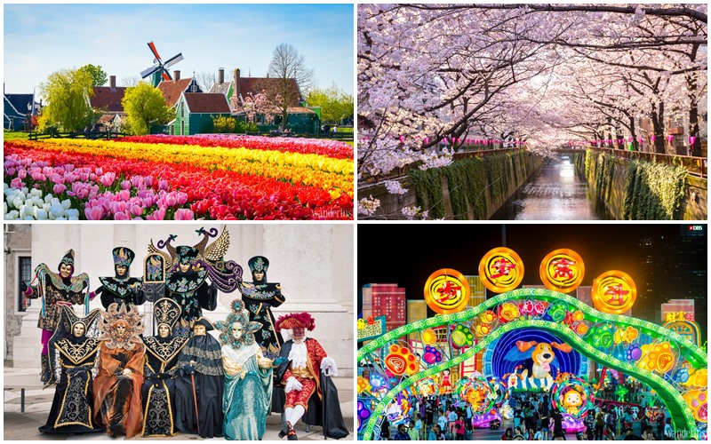 Sắc màu rực rỡ của lễ hội năm 2020