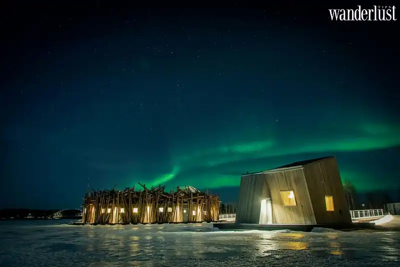 Arctic Bath: Khách sạn sang trọng nổi trên mặt sông tại Thụy Điển 8 Tạp chí Du lịch Wanderlust Tips | Arctic Bath: Khách sạn sang trọng trôi nổi trên mặt sông tại Thụy Điển