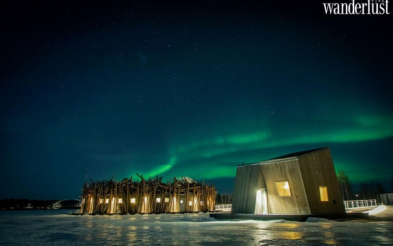 Arctic Bath: Khách sạn sang trọng nổi trên mặt sông tại Thụy Điển 5 wanderlust tips arctic bath khach san sang trong troi noi tren mat song tai thuy dien5 1