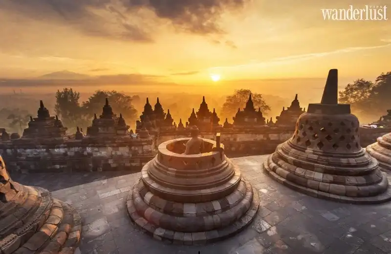 Tạp chí Du lịch Wanderlust Tips | Ghé thăm kỳ quan Phật giáo Borobudur tại Indonesia