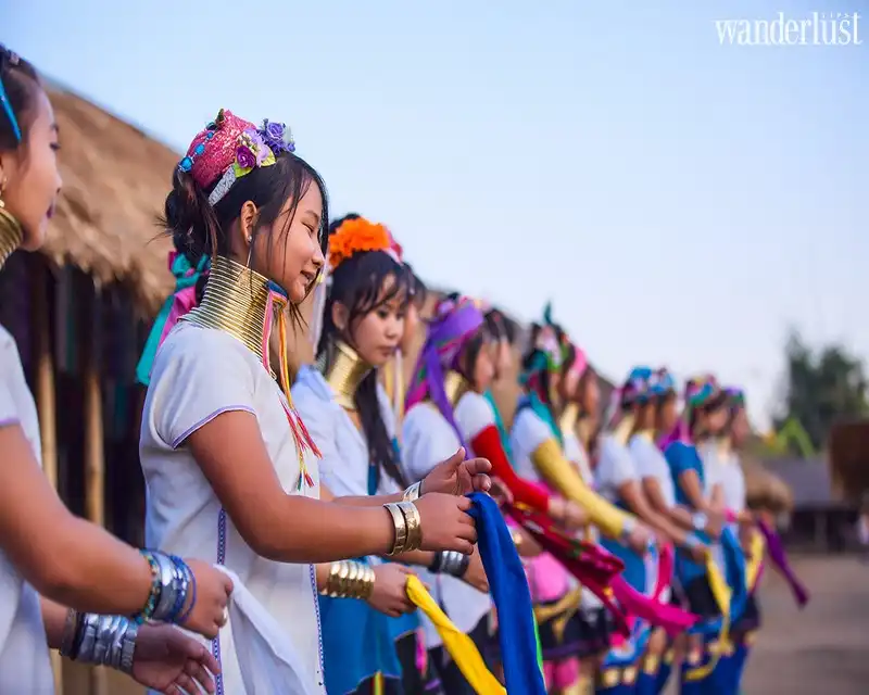 Tạp chí Du lịch Wanderlust Tips | Lạ kỳ ngôi làng cổ dài Karen tại Thái Lan