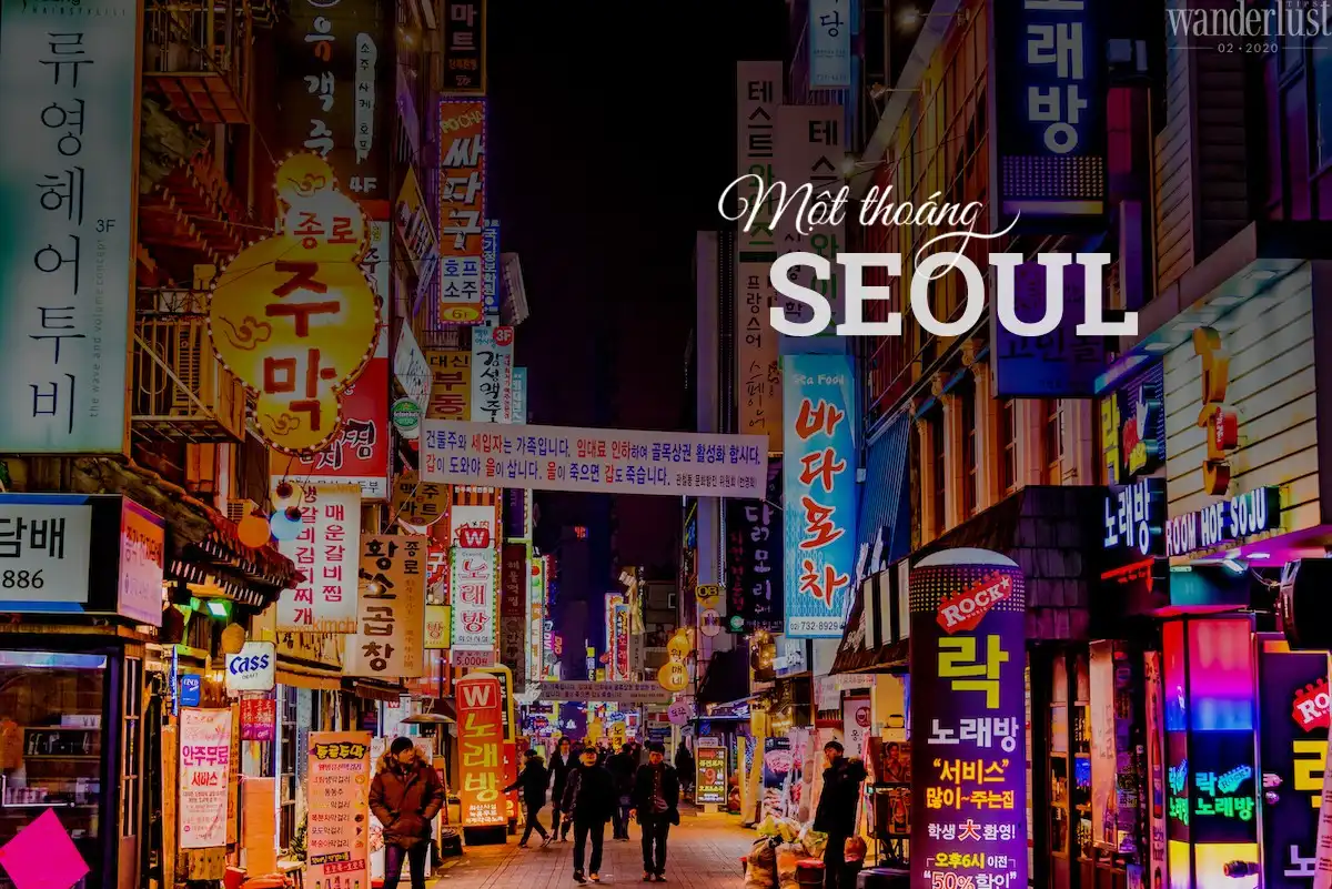 Tạp chí Di lịch Wanderlust Tips | Một thoáng Seoul