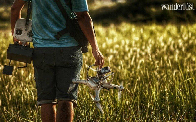 Những bí kíp khi mang theo flycam đi du lịch