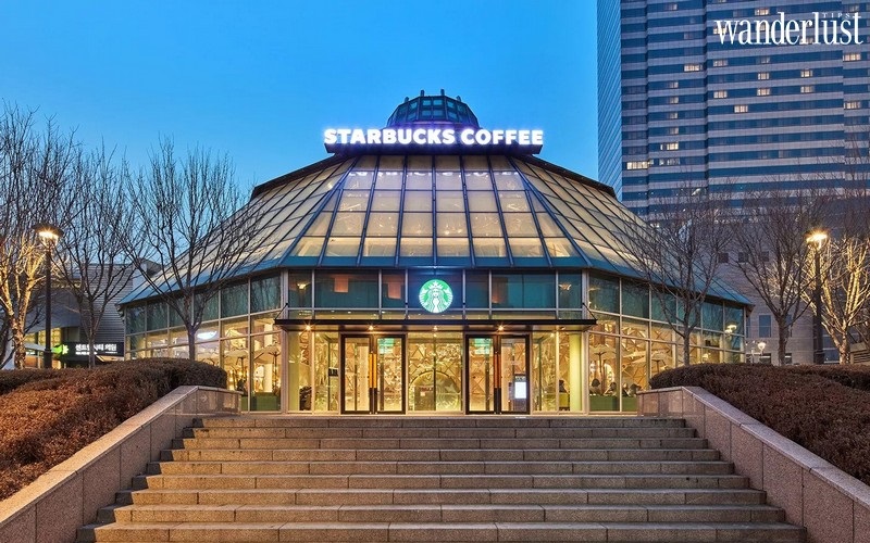 Starbucks Famille Park: Quán cà phê lung linh nhất Hàn Quốc