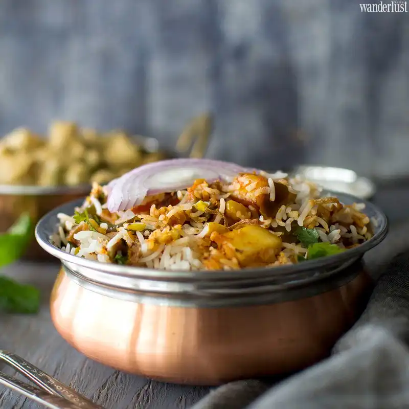Cơm trộn Biryani: Hấp dẫn món ngon truyền thống Ấn Độ 9 wanderlust tips com tron biryani hap dan mon ngon truyen thong an do8