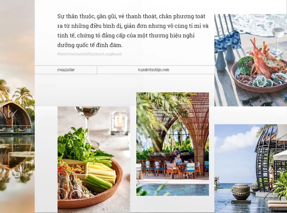 Phú Quốc vẫy gọi, những ngày nghỉ trong mơ đây rồi! 7 Tạp chí Du lịch Wanderlust Tips | Ngày nghỉ trong mơ tại InterContinental Phu Quoc Long Beach