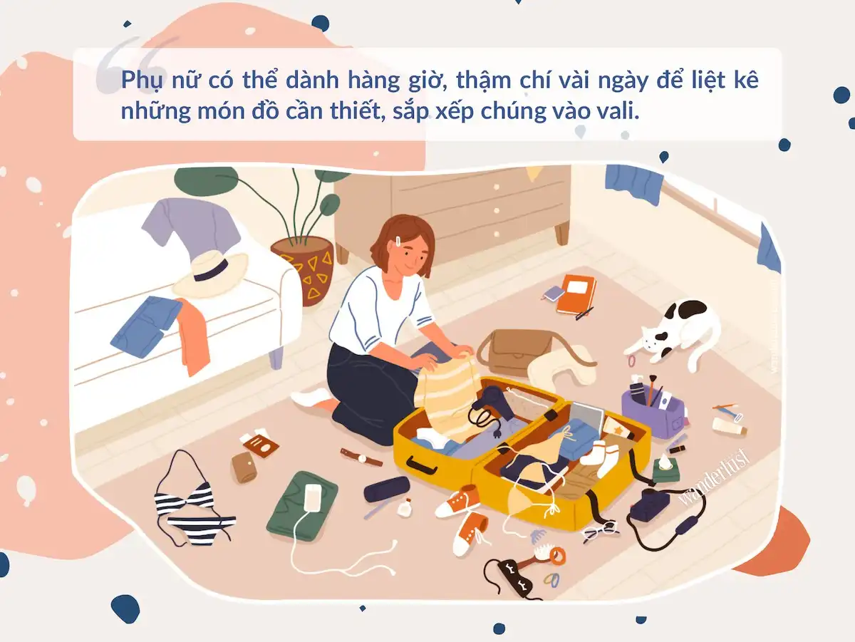 Tạp chí Du lịch Wanderlust Tips | Sự khác biệt giữa nam và nữ khi du lịch