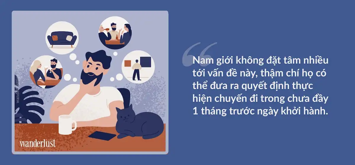 wanderlust tips su khac biet giua nam va nu khi du lich6