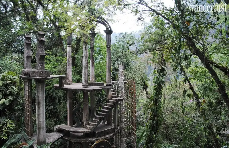 Tạp chí Du lịch Wanderlust Tips | Vẻ đẹp siêu thực của khu vườn cổ tích Las Pozas ở Mexico