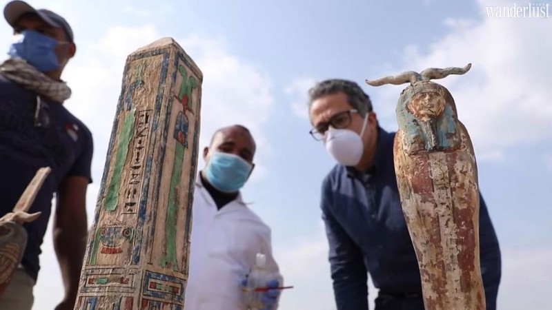 Phát hiện xác ướp bên trong ngôi mộ cổ ở Ai Cập