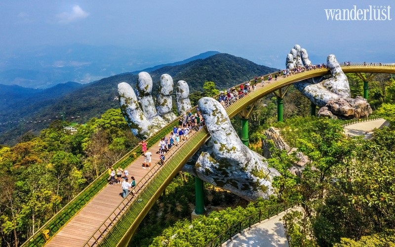 Cầu Vàng, Đà Nẵng lọt top những cây cầu đẹp nhất thế giới