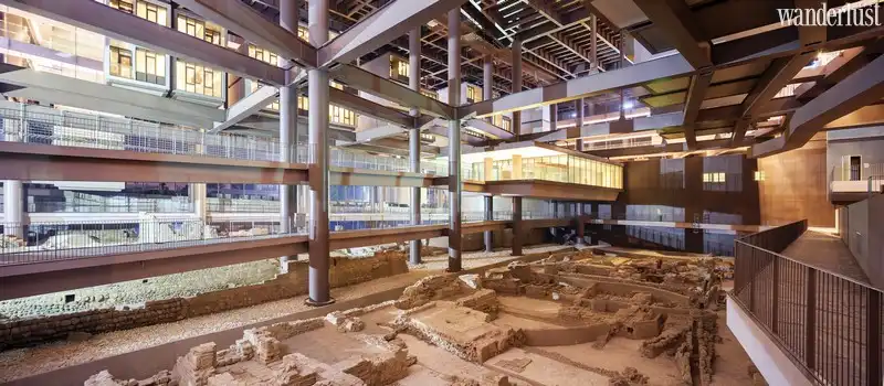 Tạp chí Du lịch Wanderlust Tips | Độc đáo khách sạn Museum lơ lửng trên tàn tích thời cổ đại