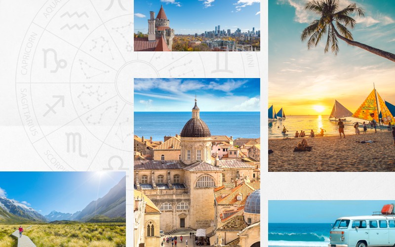 12 cung hoàng đạo đi du lịch nơi đâu?