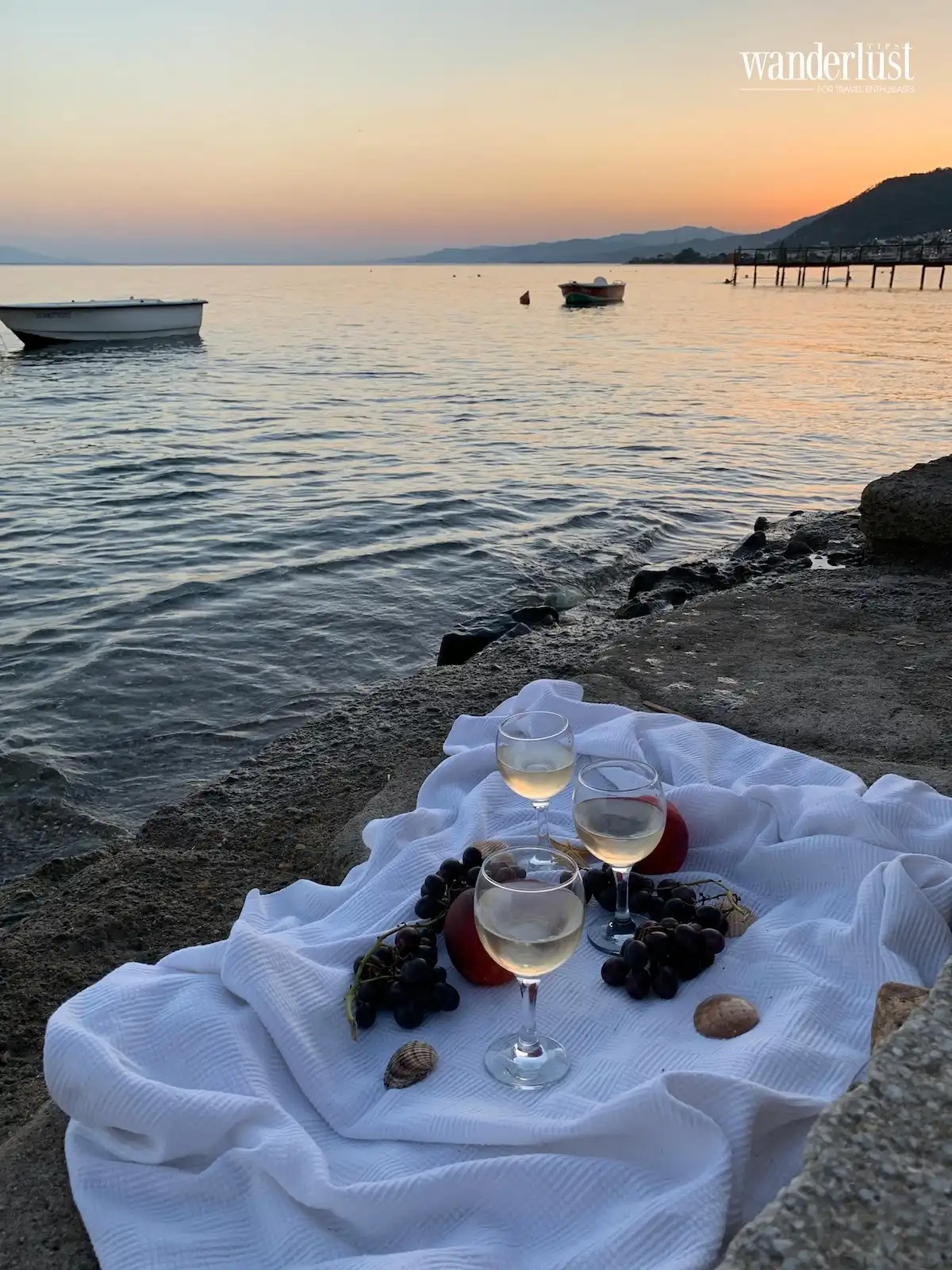 Say đắm vịnh Wineglass hình ly rượu tại Úc 