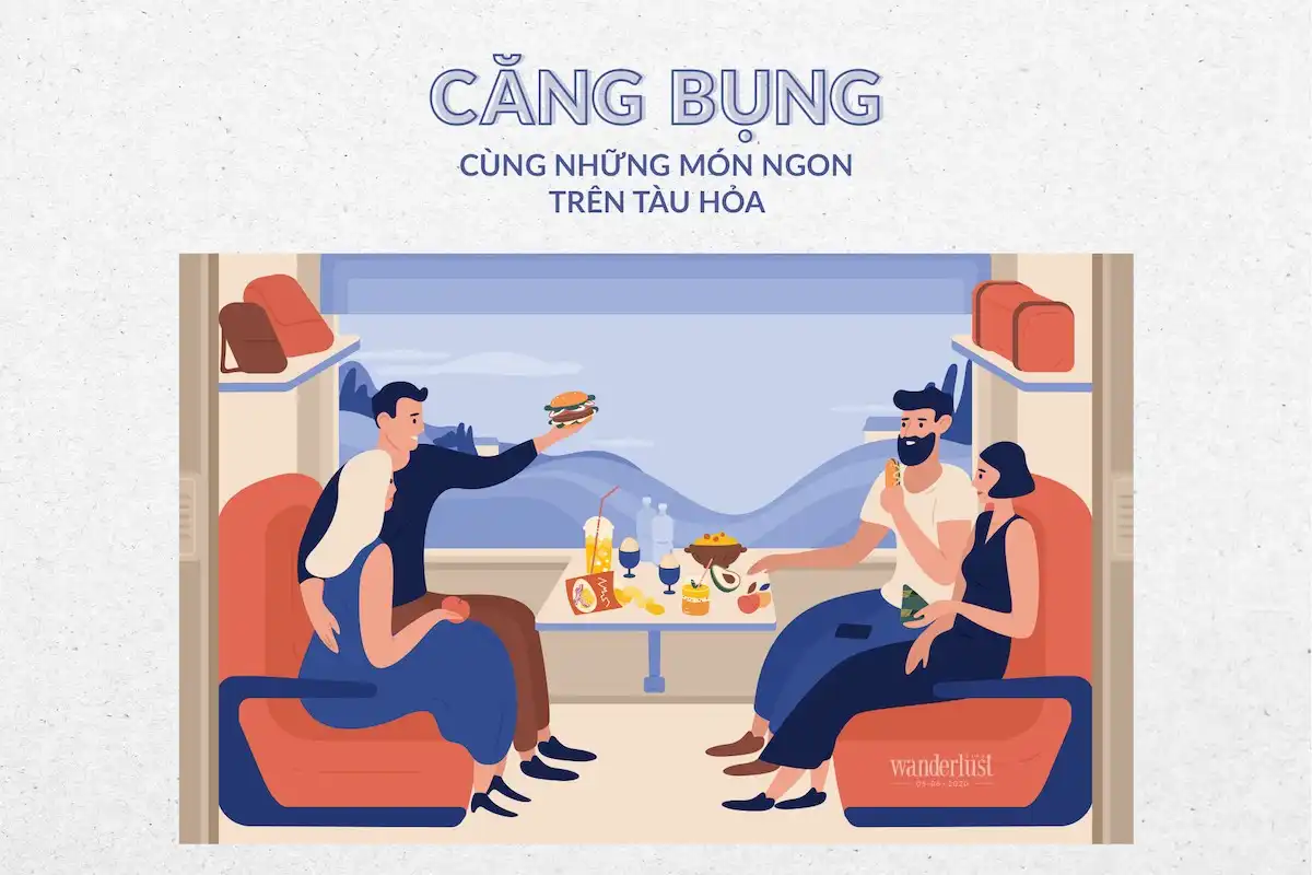 Tạp chí Du lịch Wanderlust Tips | Căng bụng cùng những món ngon trên tàu hỏa