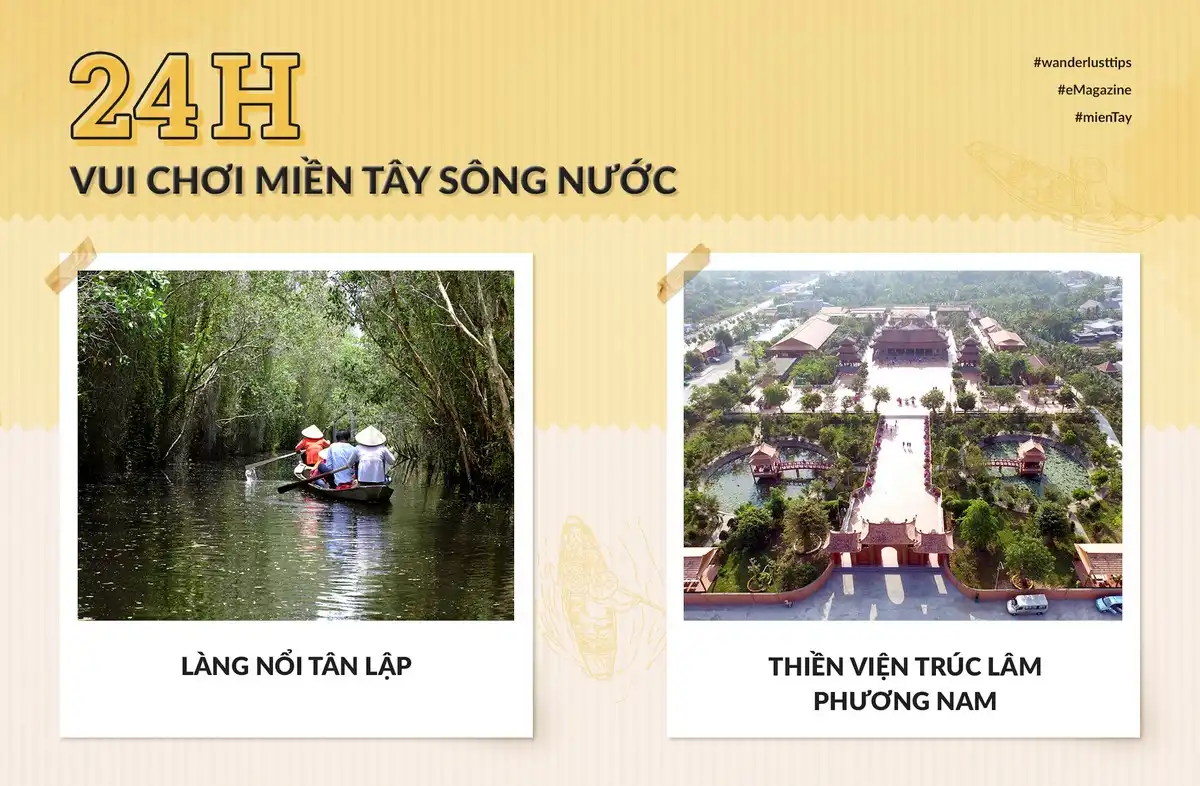 24h vui chơi miền Tây sông nước 9 Tạp chí Du lịch Wanderlust Tips | 24h vui chơi miền Tây sông nước