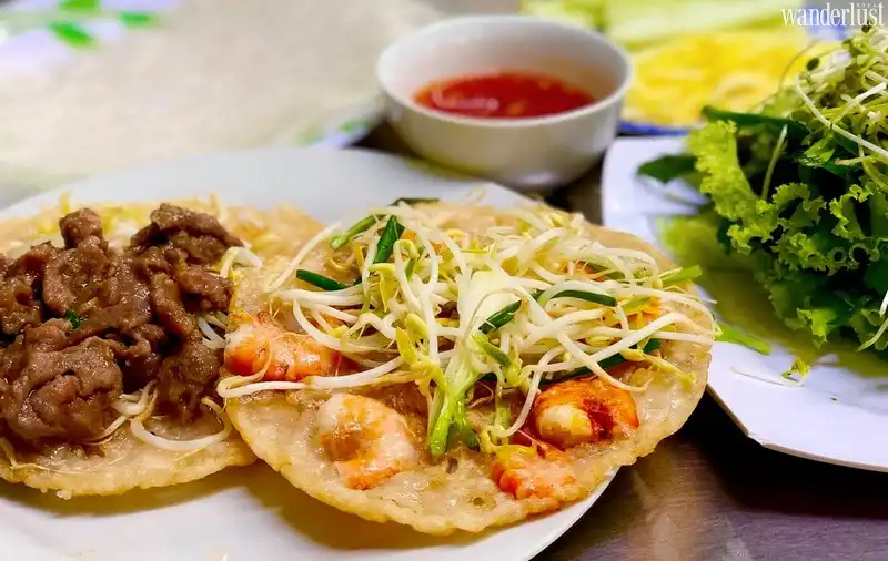 Tạp chí Du lịch Wanderlust Tips | Giòn rụm món bánh xèo Việt Nam
