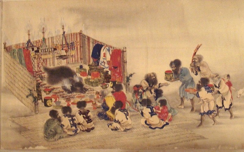 Ghé thăm bộ tộc Ainu tôn thờ gấu tại Nhật Bản