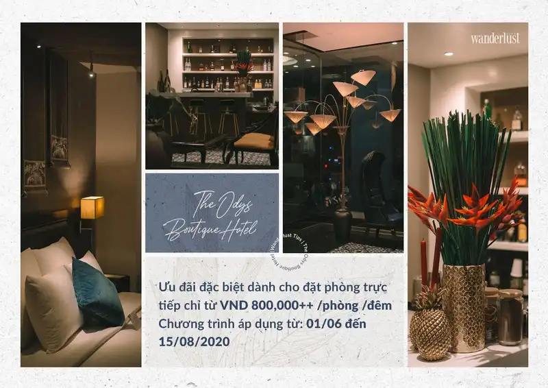 Tạp chí Du lịch Wanderlust Tips | The Odys Boutique Hotel: Hành trình tìm về vẻ đẹp tâm hồn Việt 