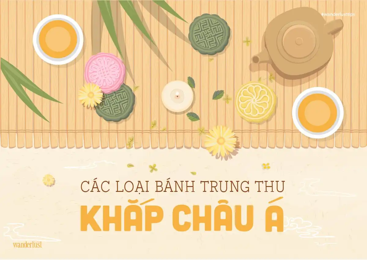 Tạp chí du lịch Wanderlust Tips | Các loại bánh Trung thu khắp châu Á