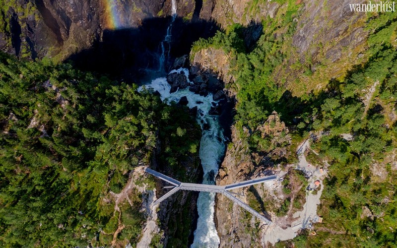 Tạp chí du lịch Wanderlust Tips | Ngỡ ngàng cây cầu mới bắc qua thác Vøringsfossen hùng vỹ