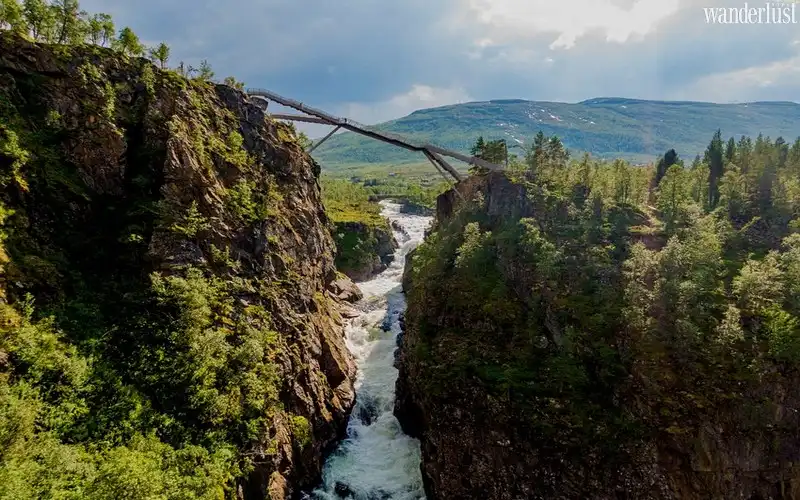 Tạp chí du lịch Wanderlust Tips | Ngỡ ngàng cây cầu mới bắc qua thác Vøringsfossen hùng vỹ