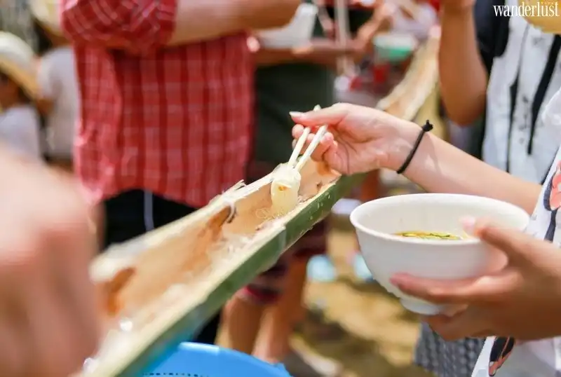 Mì Nagashi Somen: Độc đáo từ hương vị tới trải nghiệm 7 Tạp chí du lịch Wanderlust Tips | Mì ống trúc độc đáo Nhật Bản