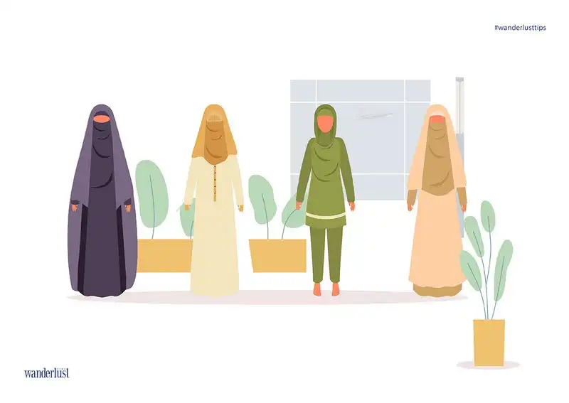 Nữ giới nên mặc gì khi du lịch các nước Hồi giáo? 8 Tạp chí Du lịch Wanderlust Tips | Nữ giới mặc gì khi du lịch quốc gia theo đạo Hồi?