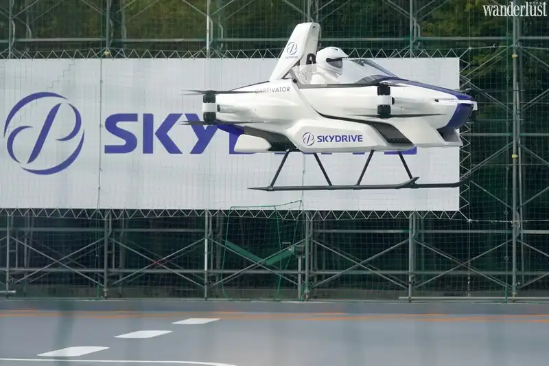 Tạp chí du lịch Wanderlust Tips | Nhật Bản thử nghiệm thành công ô tô bay có người lái