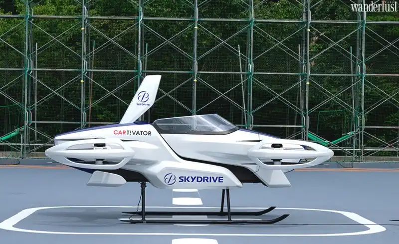 Tạp chí du lịch Wanderlust Tips | Nhật Bản thử nghiệm thành công ô tô bay có người lái