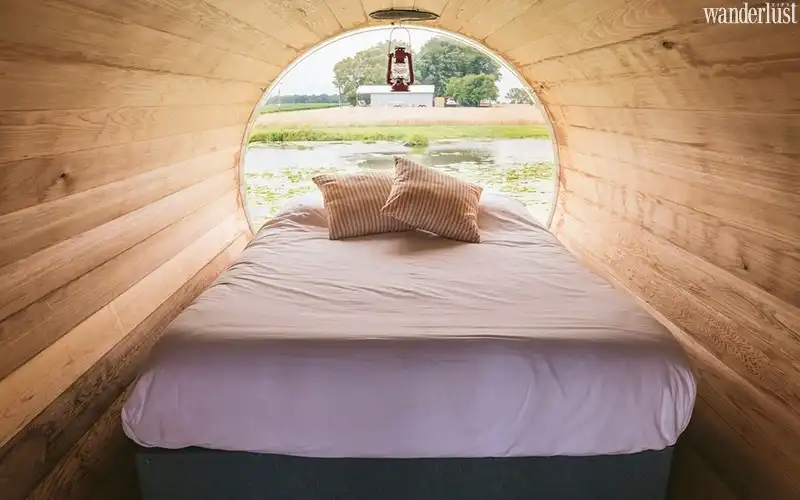 Say giấc trong “thùng rượu” nổi độc đáo ở Canada 6 Tạp chí du lịch Wanderlust Tips | Say giấc trong “thùng rượu” nổi độc đáo