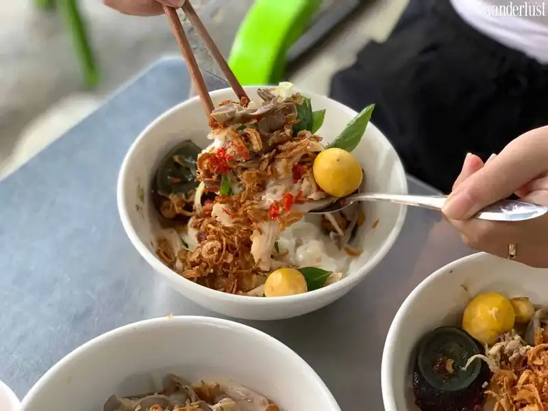 Tạp chí Du lịch Wanderlust Tips | Bánh ướt lòng gà: Món ngon Đà Lạt