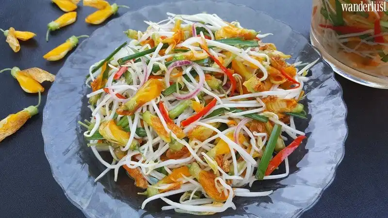 Hương vị món bông điên điển miền Tây sông nước 8 Tạp chí Du lịch Wanderlust Tips | Hương vị miền Tây: Bông điên điển