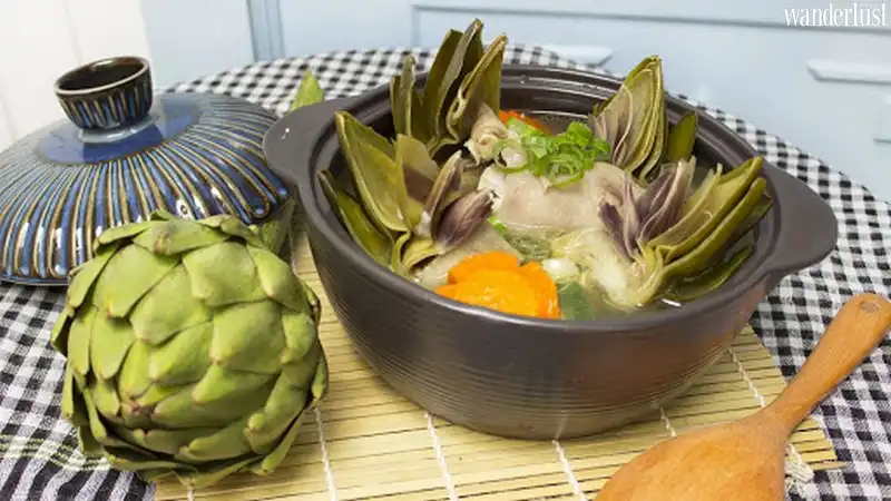 Tạp chí Du lịch Wanderlust Tips | Phải lòng món canh atiso của Đà Lạt 